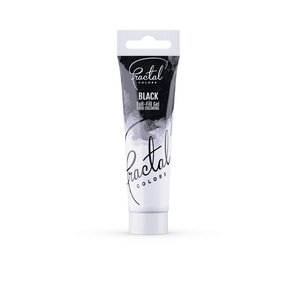 Fractal  Black ételfesték gél 30 g