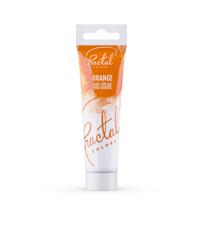 Fractal Orange ételfesték gél 30 g