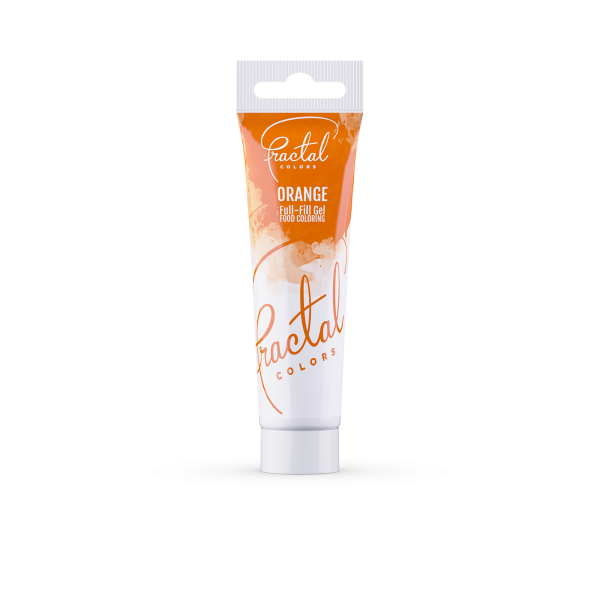 Fractal Orange ételfesték gél 30 g