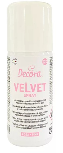 Decora Bársonyspray rózsaszín 100 ml