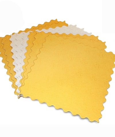 Arany-fekete 2 oldalas Kocka 25*25cm termékkép