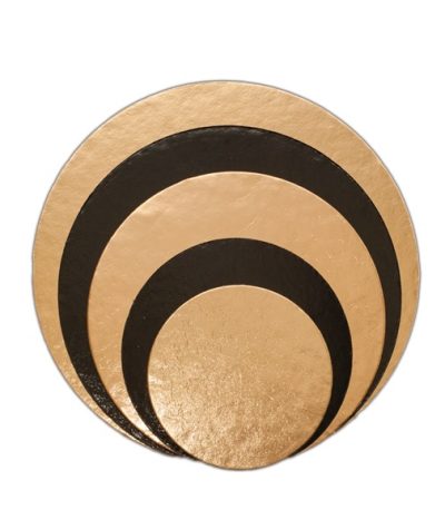 Arany-fekete 2 oldalas 25 cm