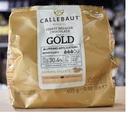 Callebaut csoki pasztilla gold     400gr