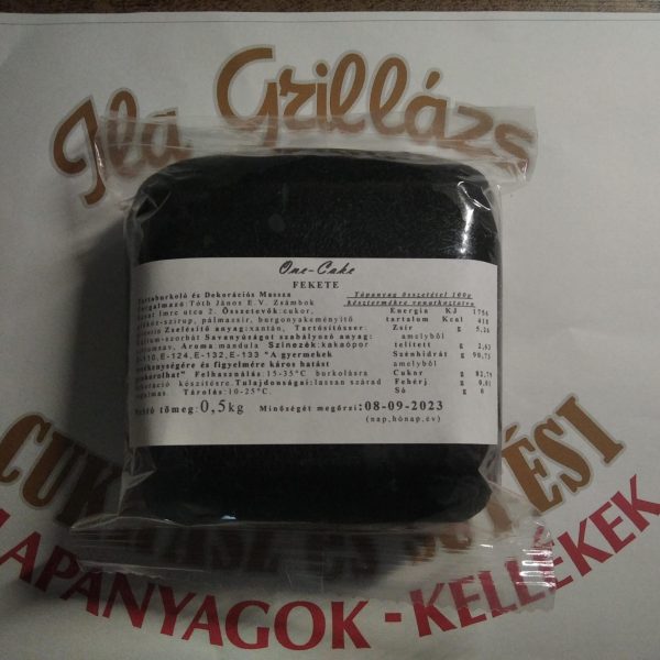 One-cake Fekete 0