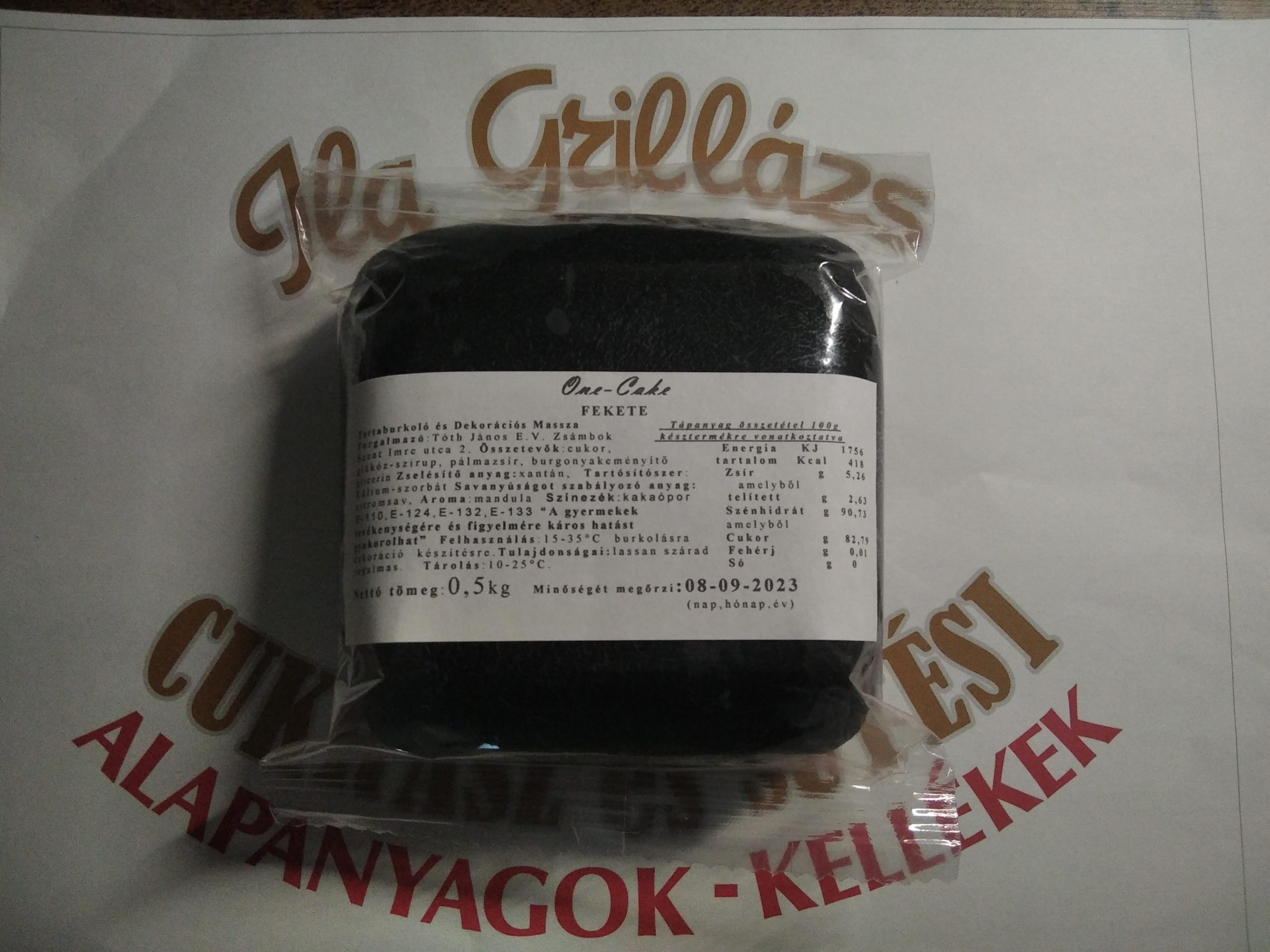 One-cake Fekete 0 One-cake Fekete 0
