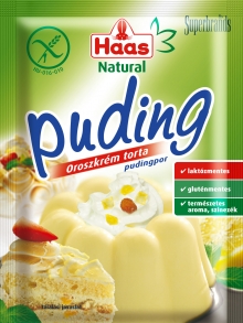 Haas oroszkrém ízű pudingpor 40 g
