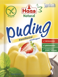 Haas vanília ízű pudingpor 40 g