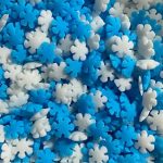 Confetti Hópehely Fehér-Kék mix 200g