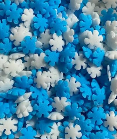 Confetti Hópehely Fehér-Kék mix 200g