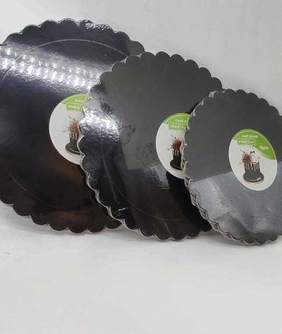 Fekete alátét 30 cm