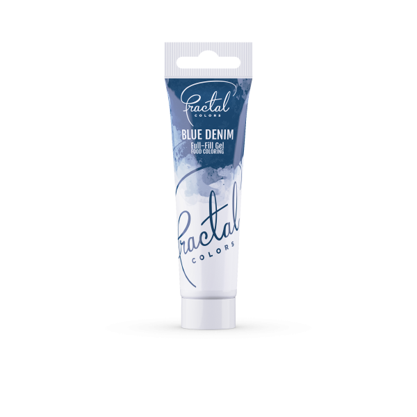 Fractal  Blue denim ételfesték gél 30 g