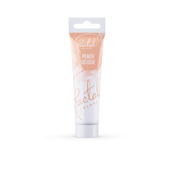 Fractal Peach ételfesték gél 30 g
