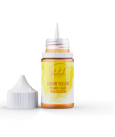 Fractal Lemon Yellow ételfesték gél 30 g