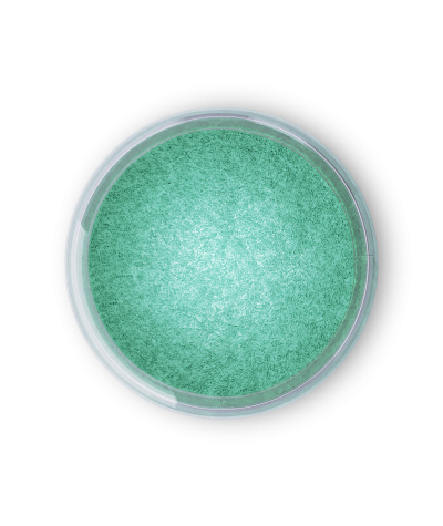 Aurora green Ételdekorációs selyempor Fractal 2 g