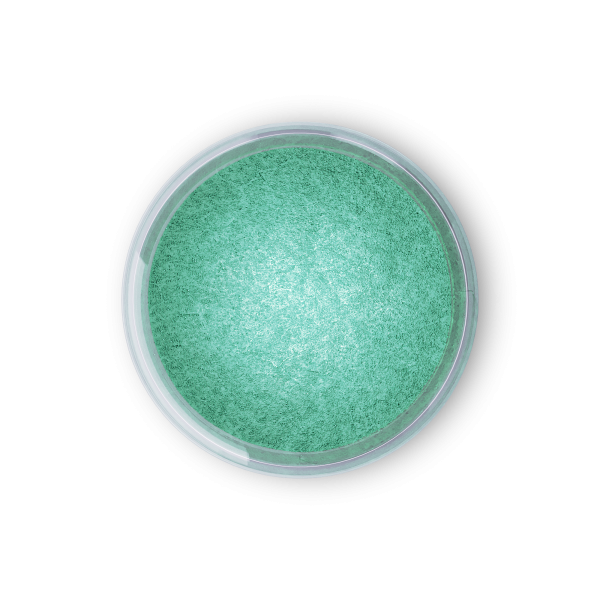 Aurora green Ételdekorációs selyempor Fractal 2 g