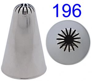 Díszítőcső  csillag zárt (196)