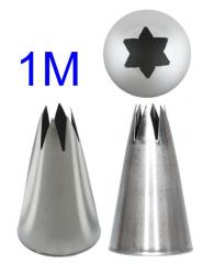 Díszítőcső  csillagcső (1M)