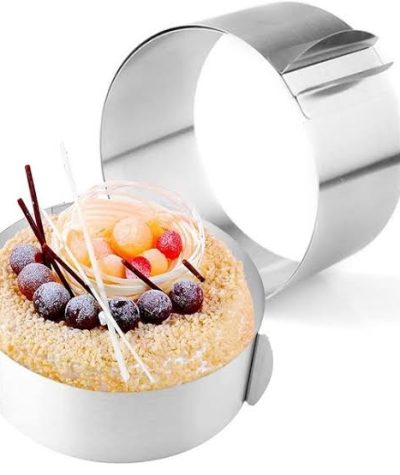 VZ  Tortaforma állítható kerek 10 cm magas Ø16-30 cm