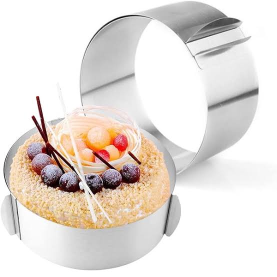 VZ  Tortaforma állítható kerek 14 cm magas Ø16-30 cm