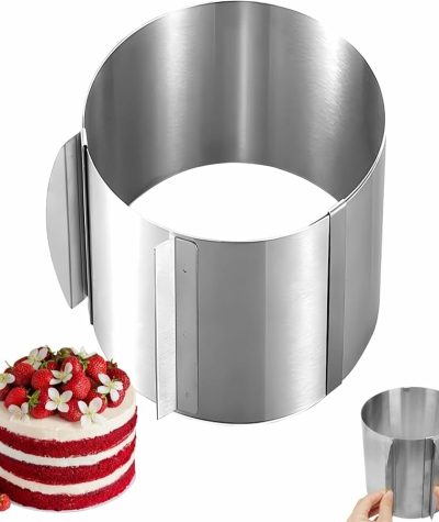 VZ  Tortaforma állítható kerek 20 cm magas Ø16-30 cm
