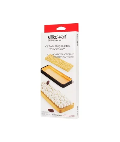Silikomart Kit tarte ring bubble 265x105 mm