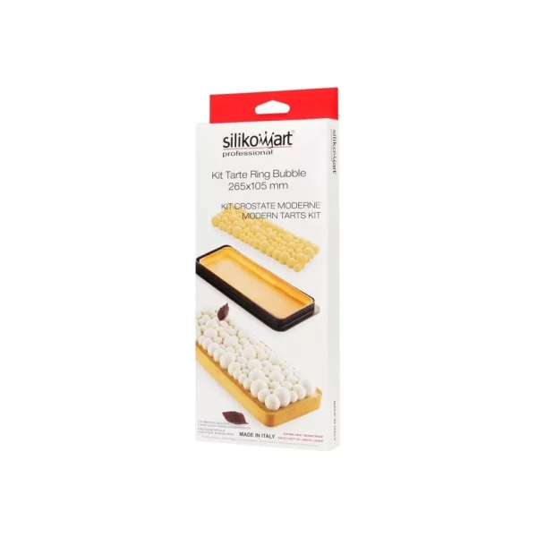 Silikomart Kit tarte ring bubble 265x105 mm