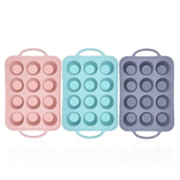 Szilikon merevített muffin forma 12 db (T12029)