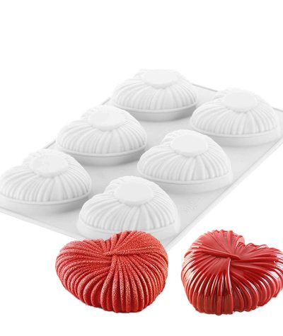 Szilikon kötött szív forma (T09085)